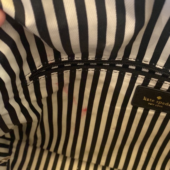 Kate Spade Cobble Hill Little Minka Black 100% Leather Satchel Purse Crossbody - Picture 3 of 5